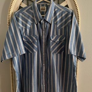 Vintage Ely Cattleman western shirt XXL